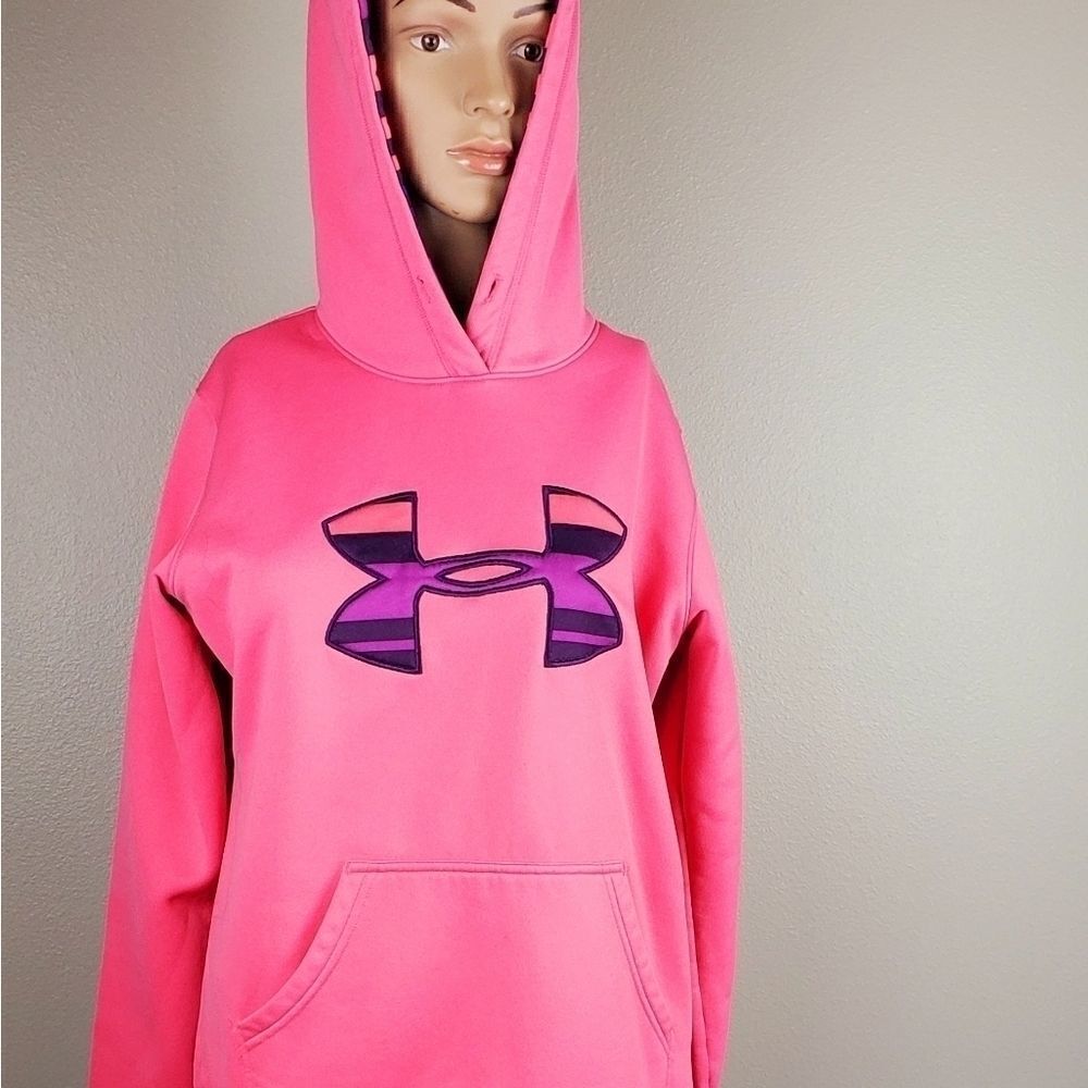 Under Armour Pink & Purple Storm Hoodie